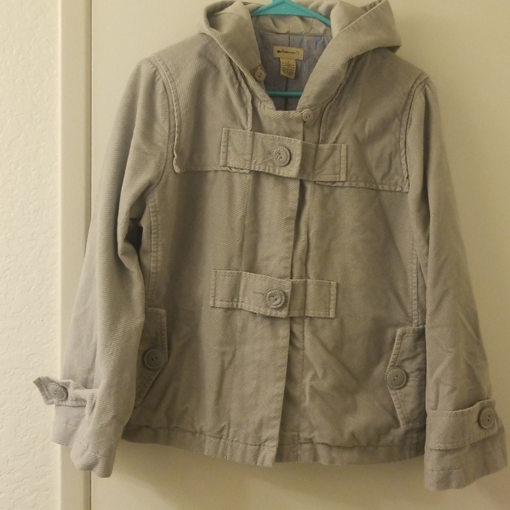 Elevenses for Anthropologie gray coat